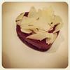 Julepetit fours med orangechokolade