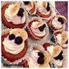 Karimas banan og blåbær muffins